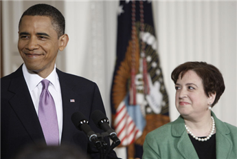 President Obama introduced Solicitor General Elena Kagan as his choice for the Supreme Court in the East Room of the White House in Washington on...