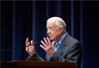 “We're in an inevitable relative decline in role influence,” said former President Jimmy Carter. “Not because of any fault of ours,...