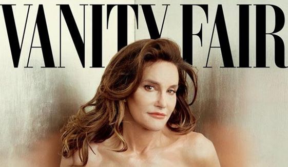 Caitlyn Jenner on the cover of Vanity Fair    Associated Press photo
